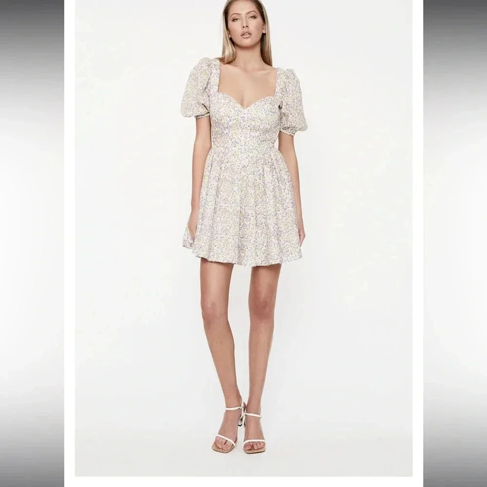 Bardot Marlie Floral Mini Dress in Summer‎ Floral Sz XS
